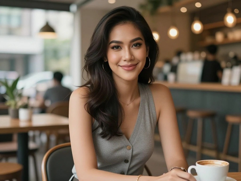 Thai trans woman in Bangkok, illustrating the cultural nuances of terminology like kathoey, ladyboy, and phuying.